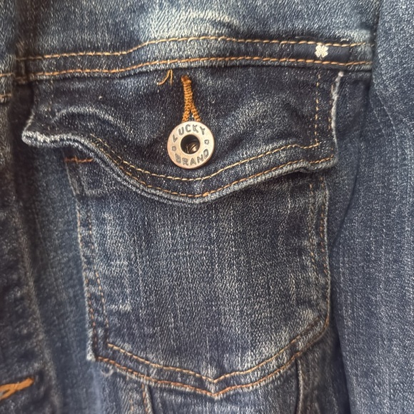 Lucky Denim Jean Jacket 2X - Classic - Picture 3 of 6